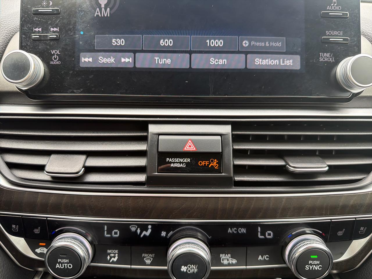 Honda Accord Sedan Touring 2.0T Auto 2019