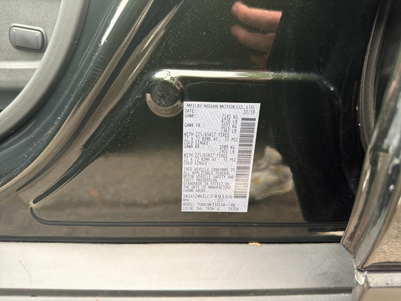 Nissan Rogue AWD SV 2020