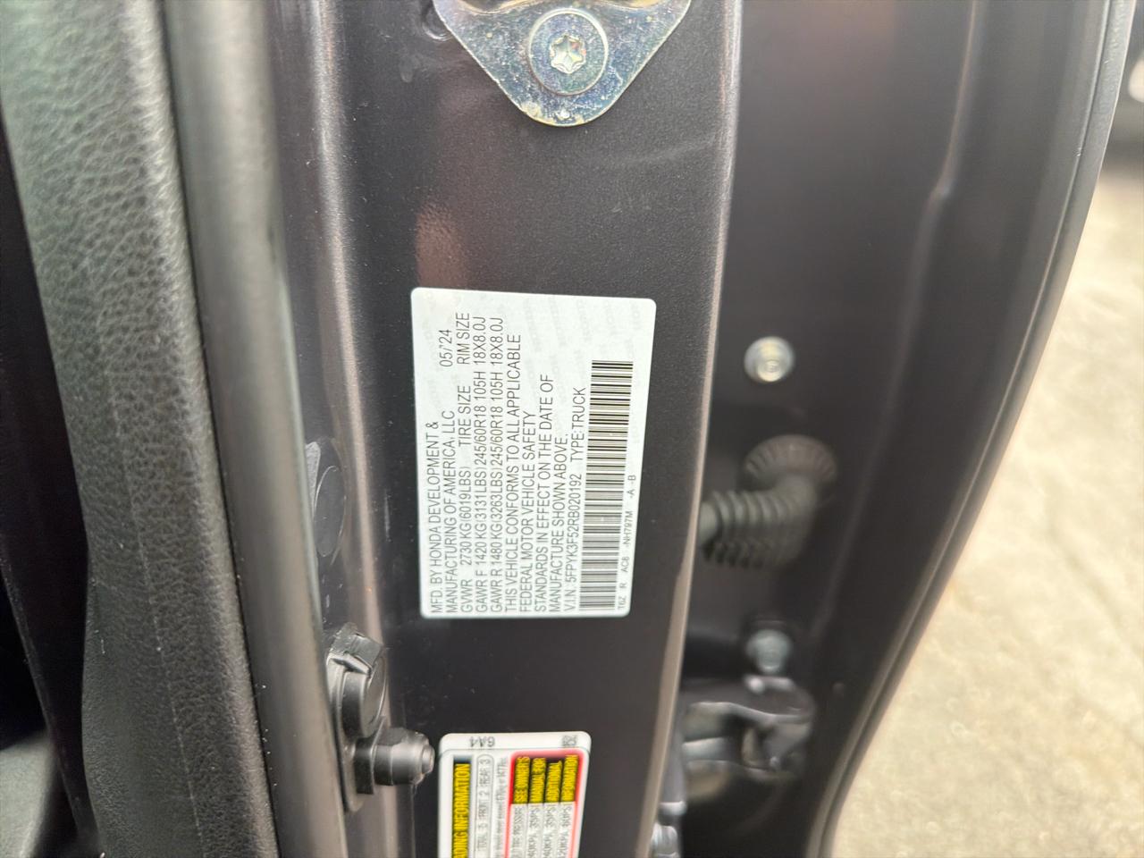 Honda Ridgeline RTL AWD 2024