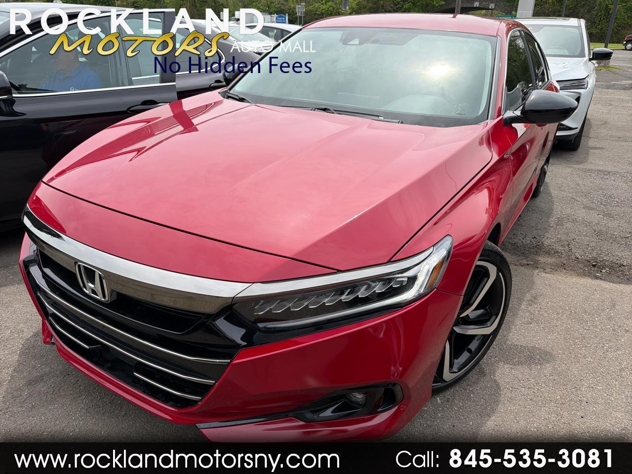Honda Accord Sedan Sport SE 1.5T CVT 2021