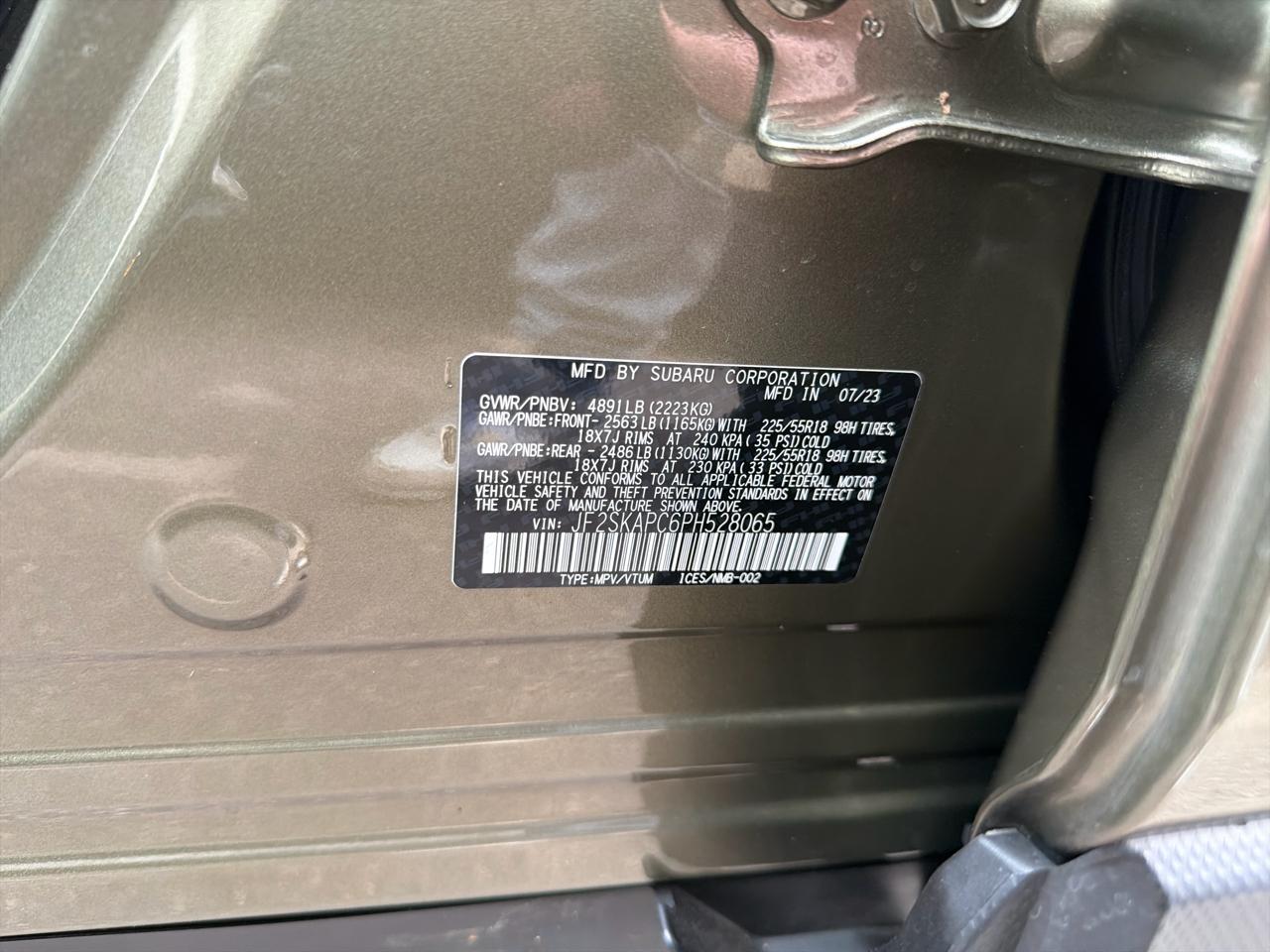 Subaru Forester Limited CVT 2023