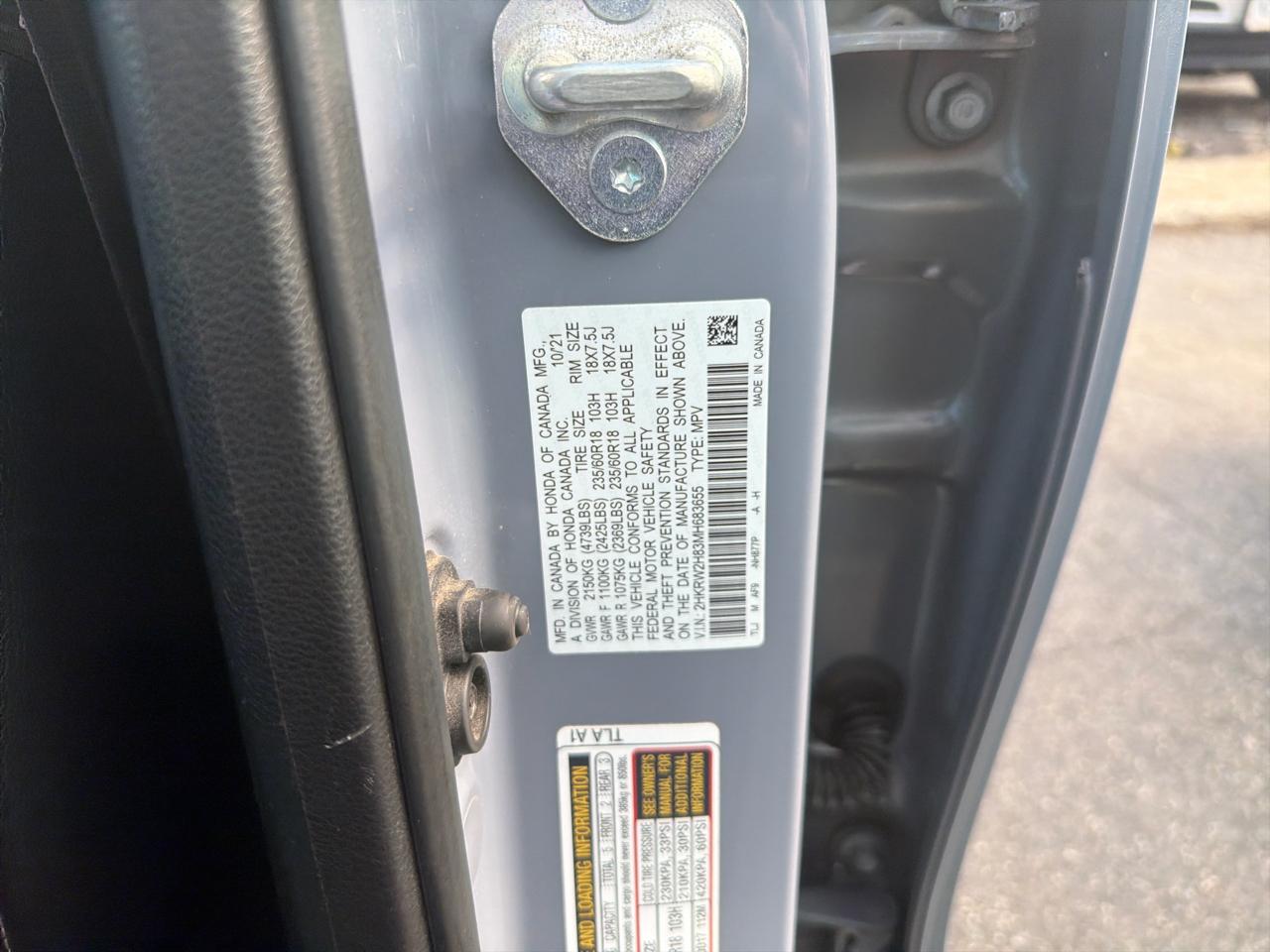 Honda CR-V EX-L AWD 2021