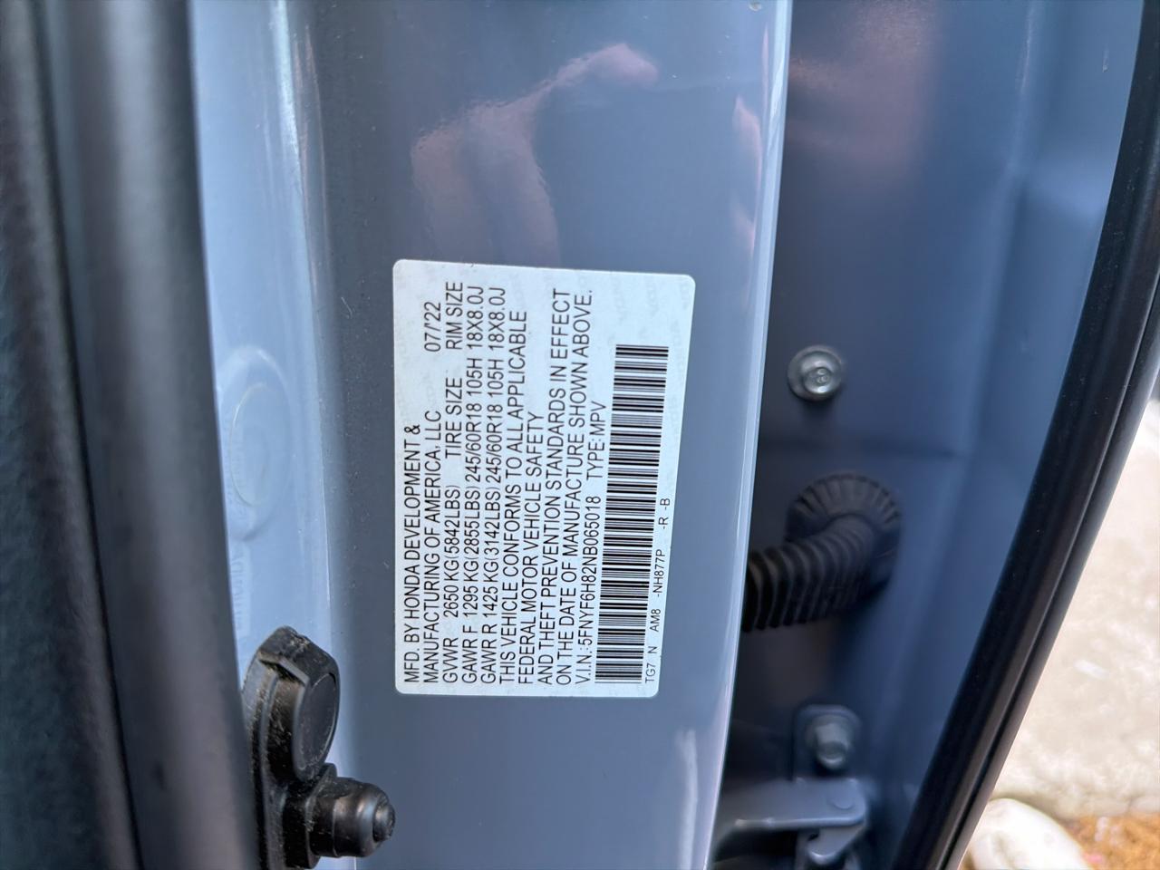 Honda Pilot TrailSport AWD 2022