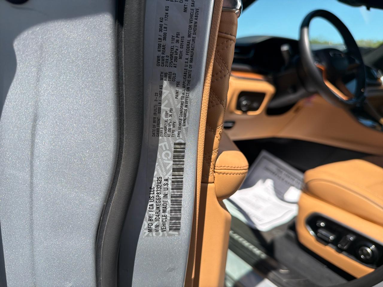 Jeep Grand Cherokee L Summit Reserve 4x4 2023