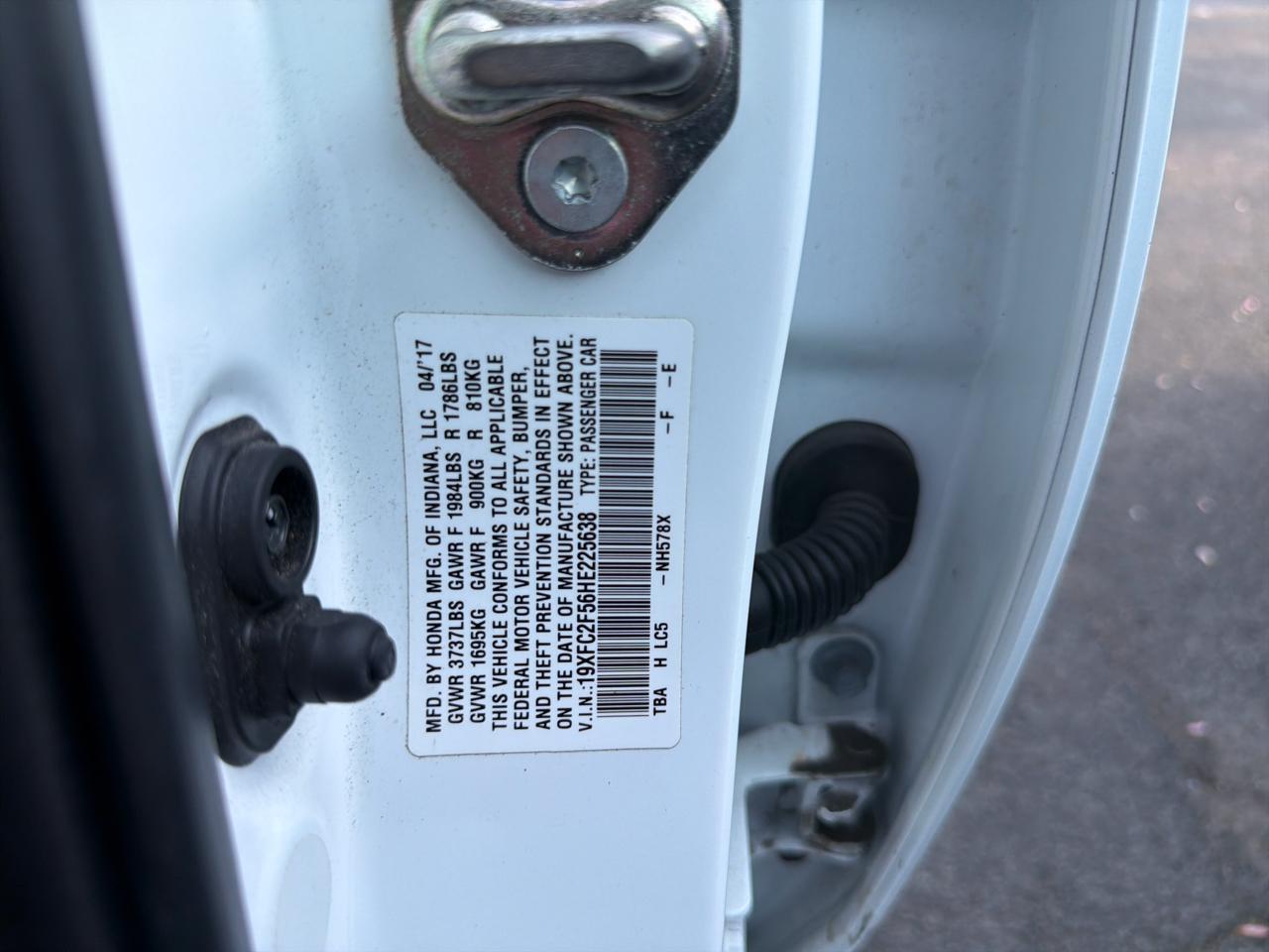 Honda Civic Sedan LX CVT 2017