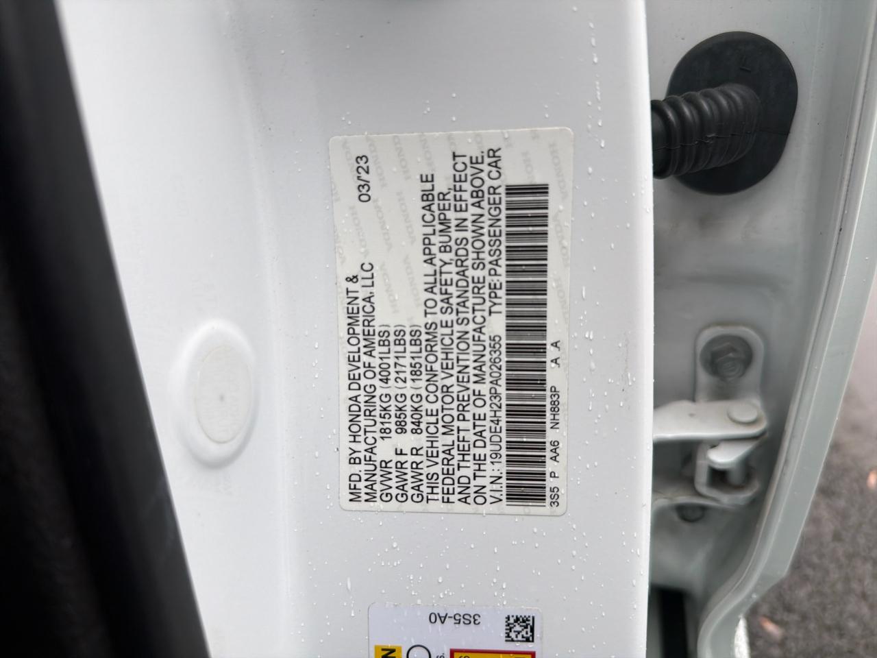 Acura Integra CVT 2023