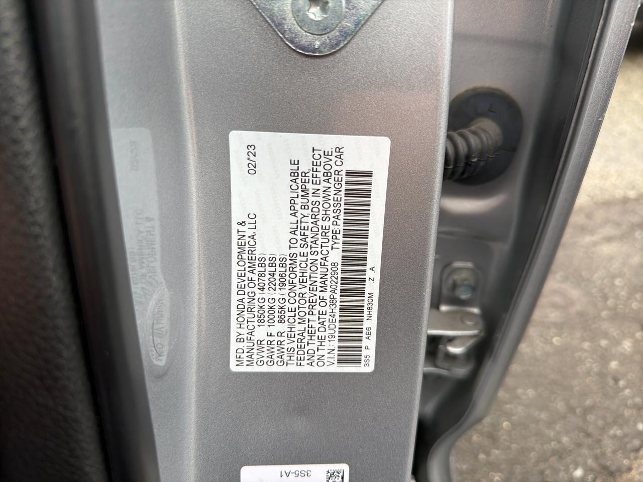 Acura Integra CVT w/A-Spec Package 2023