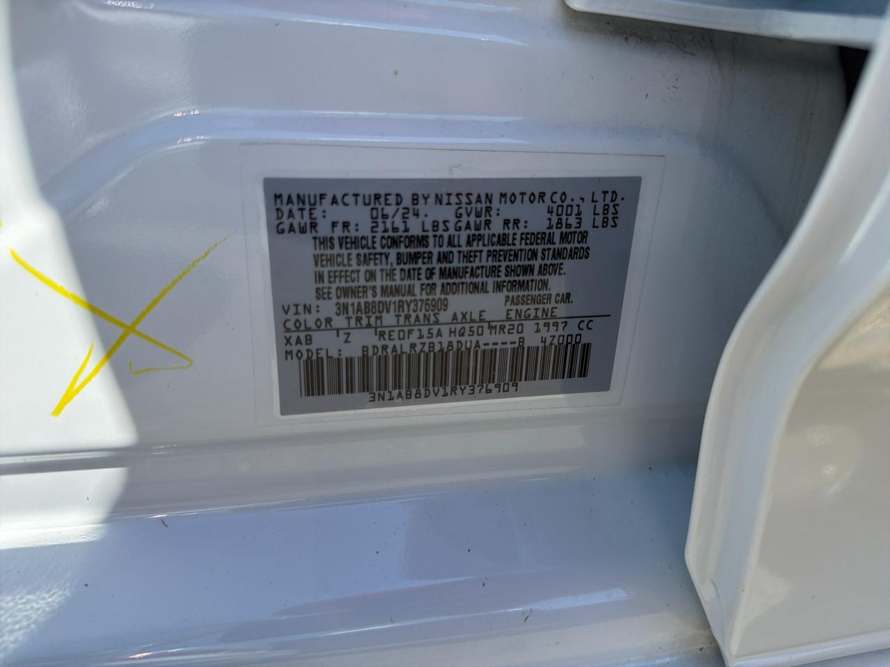 Nissan Sentra SR CVT 2024