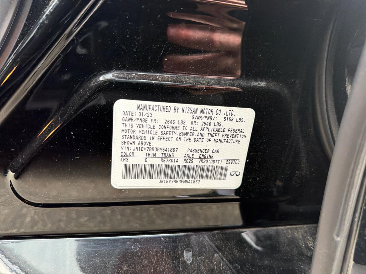 Infiniti Q50 LUXE AWD 2023
