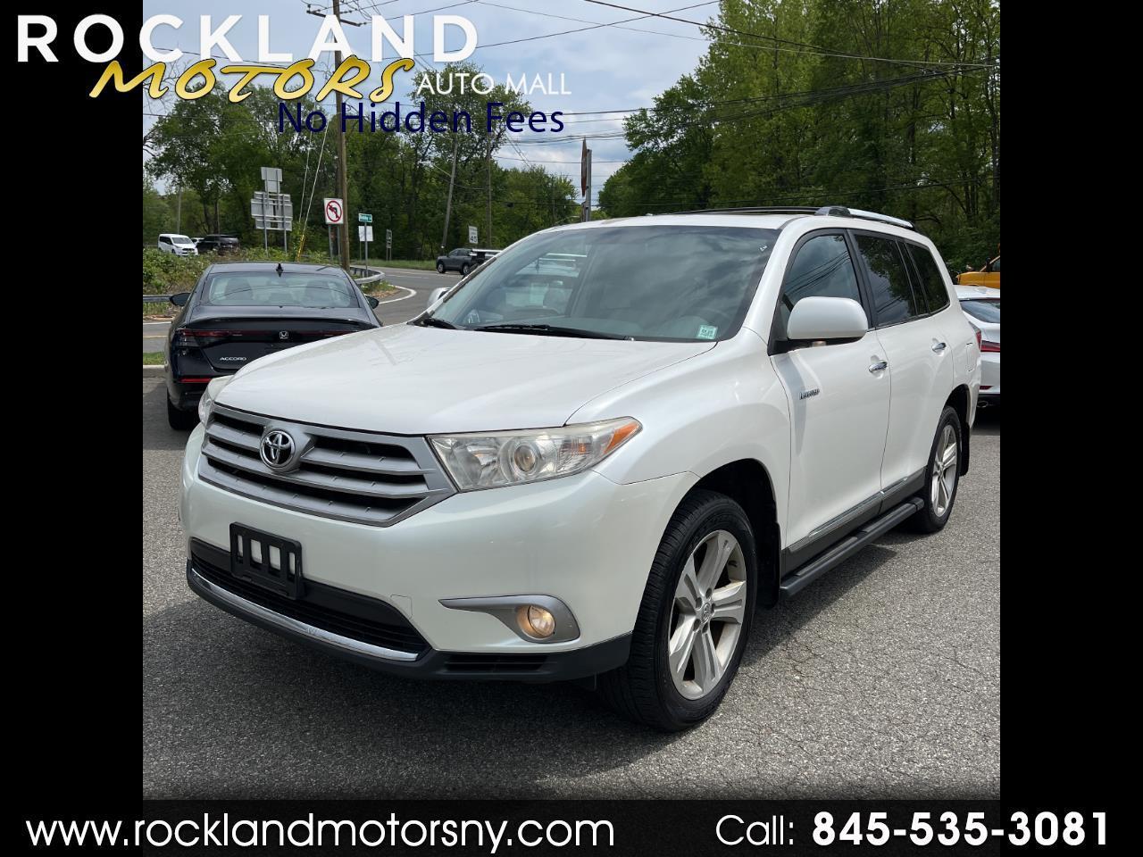 Toyota Highlander Limited 2013