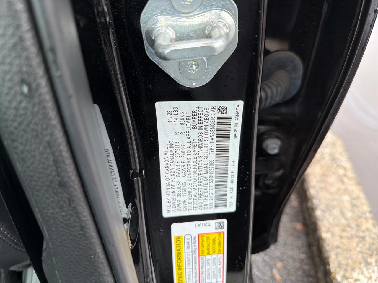 Honda Civic Sedan Sport CVT 2024