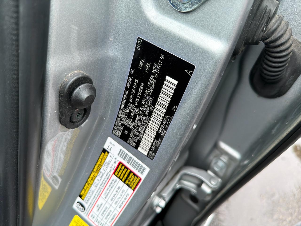 Toyota Highlander Platinum AWD (Natl) 2023
