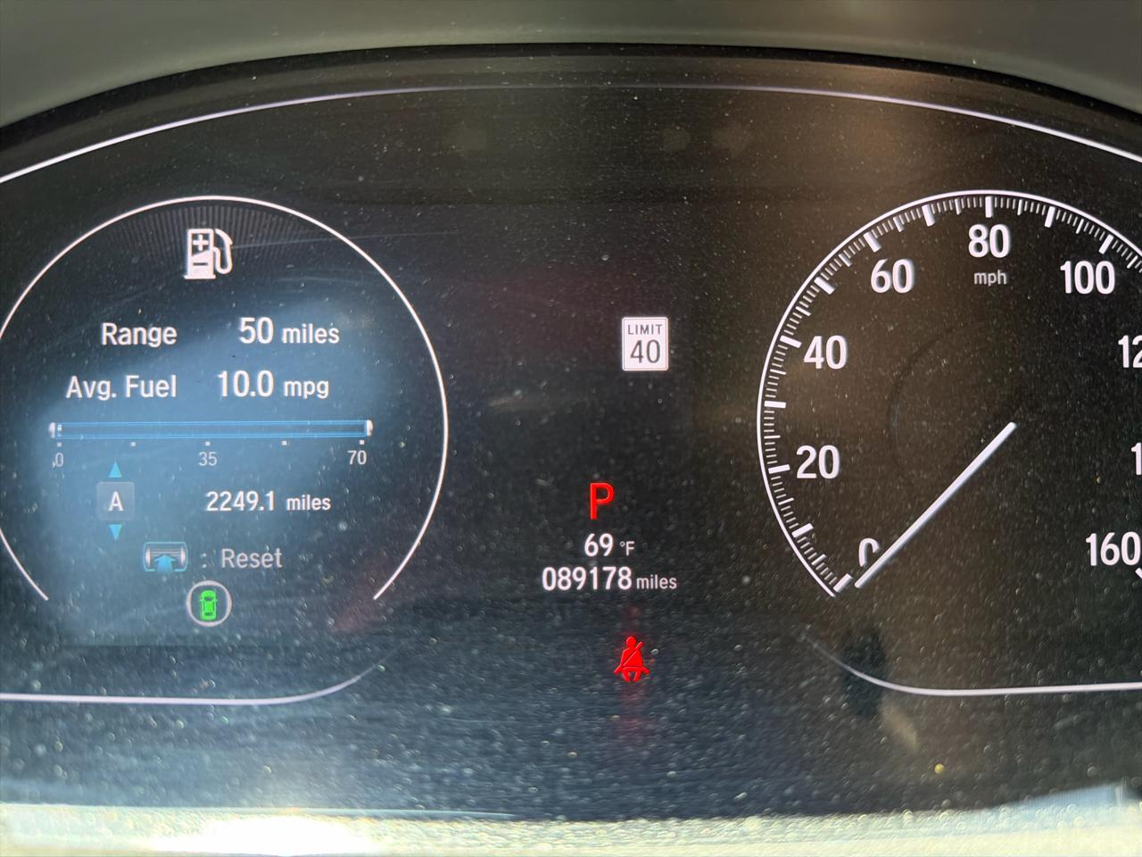 Honda Accord Sedan LX 1.5T CVT 2019