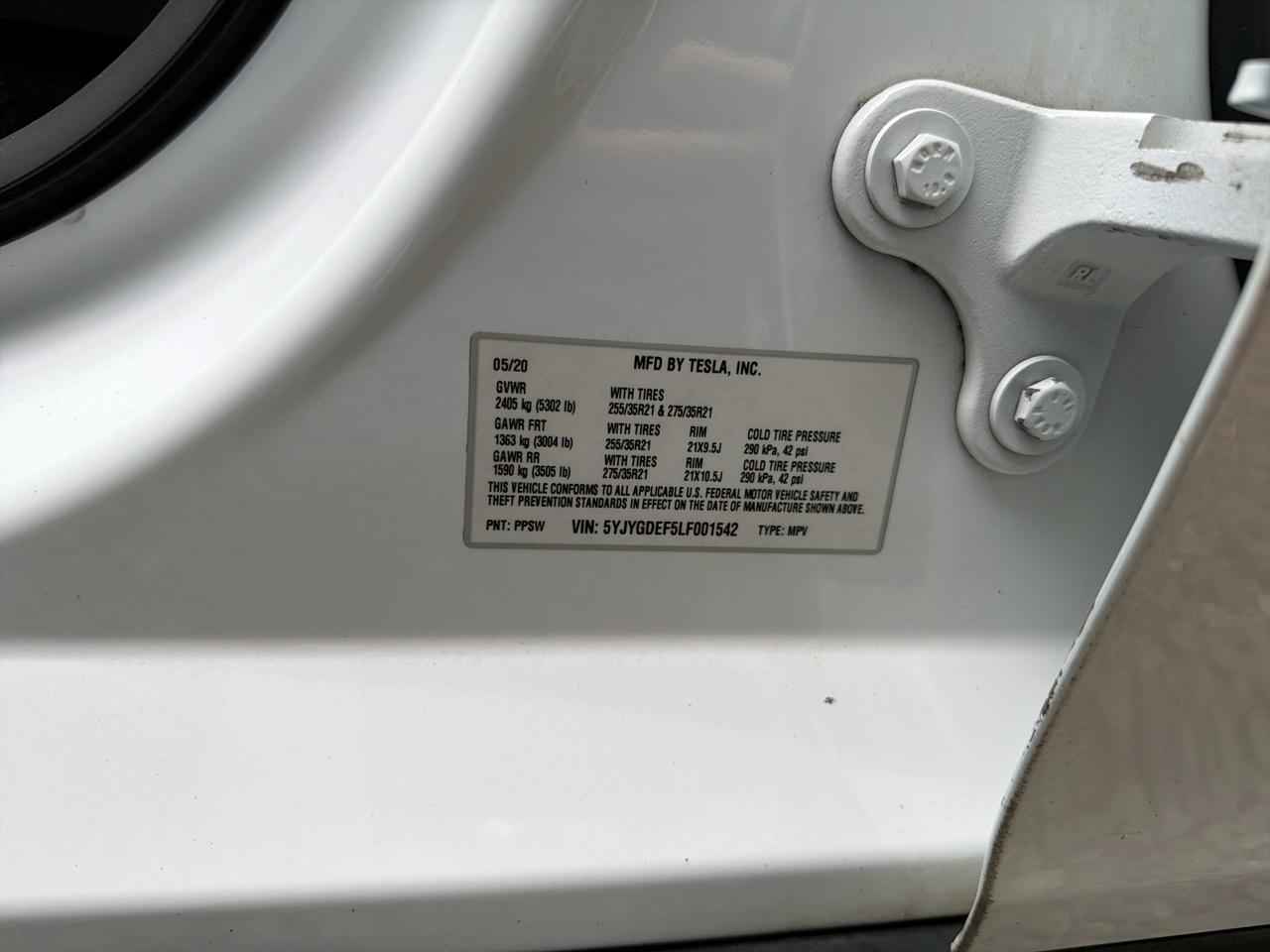Tesla Model Y Performance AWD 2020