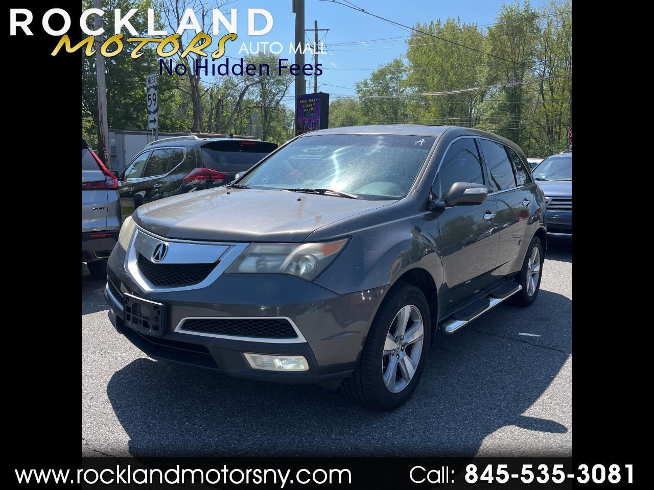 Acura MDX AWD 4dr Tech Pkg 2012