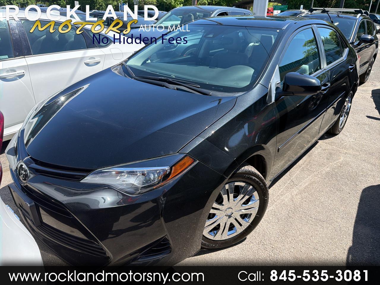 Toyota Corolla XLE CVT (Natl) 2018