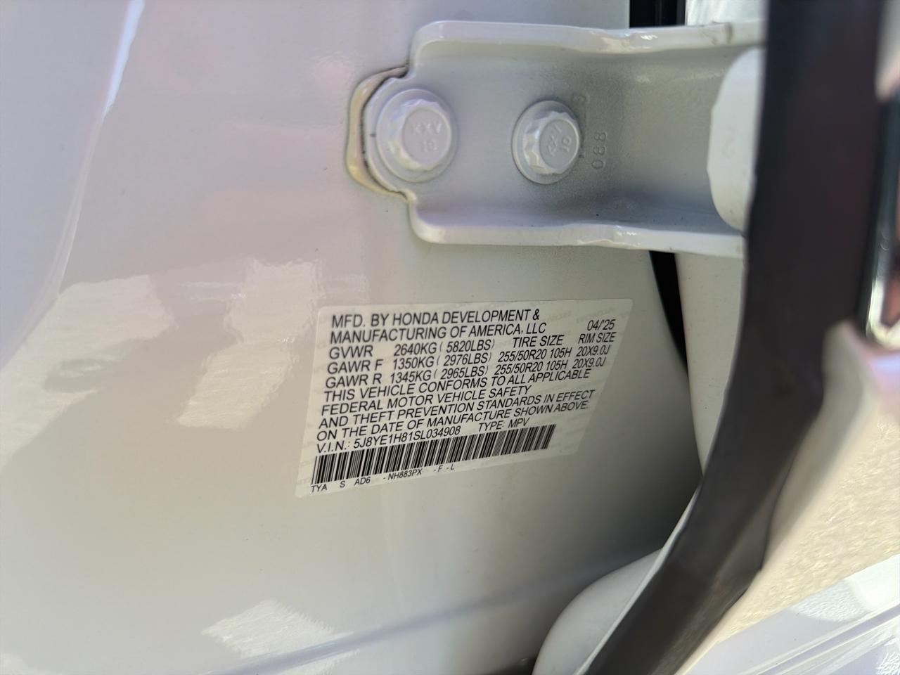 Acura MDX SH-AWD w/Advance Package 2025