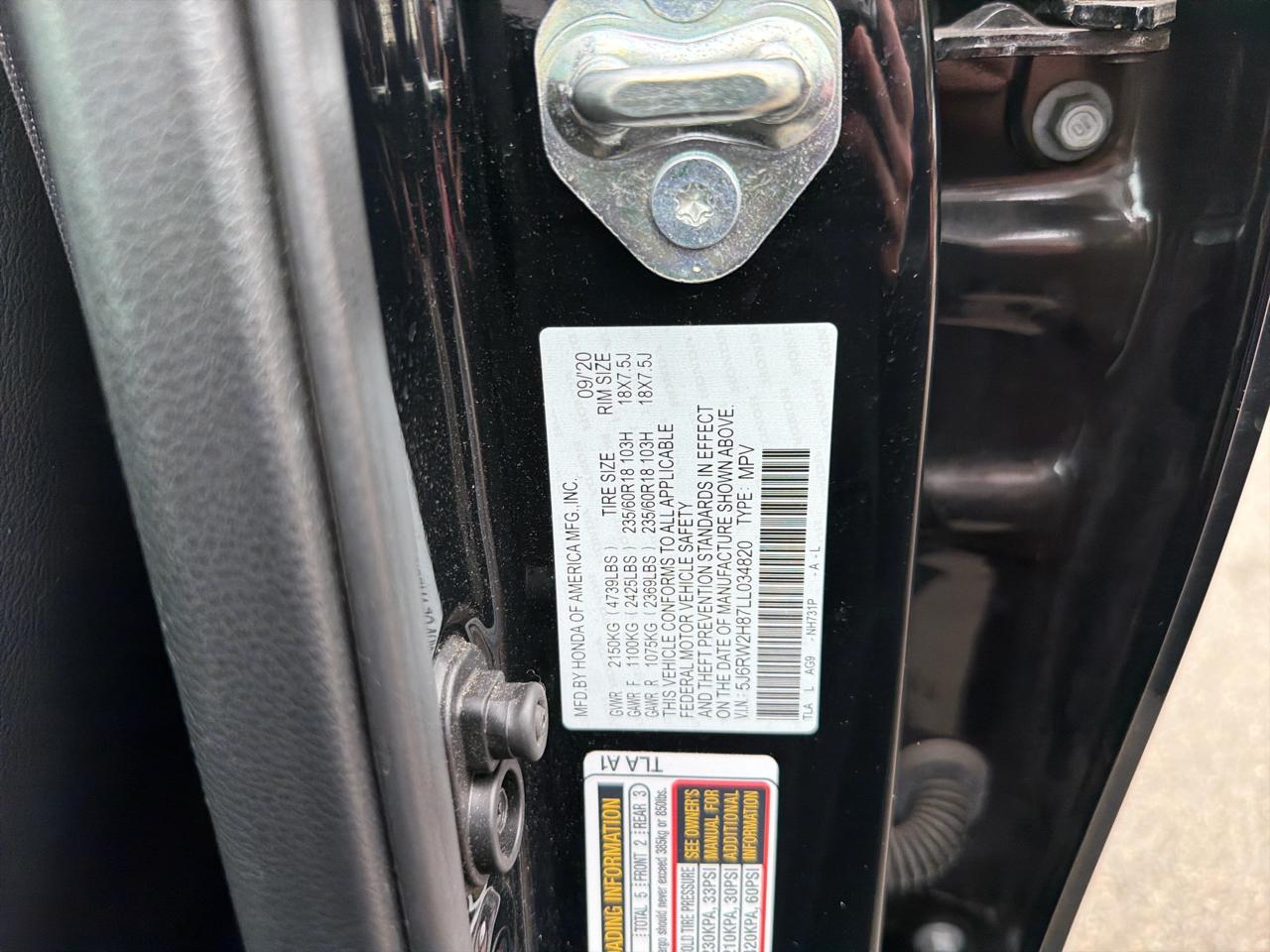Honda CR-V EX-L AWD 2020