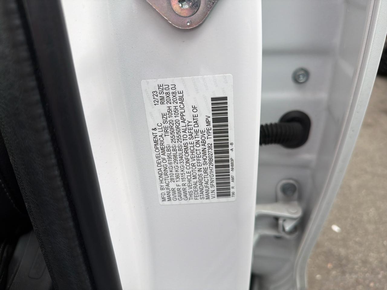 Honda Pilot Touring AWD 2024