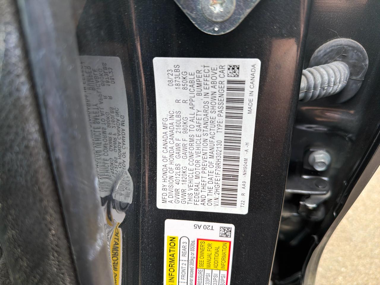 Honda Civic Sedan EX CVT 2024