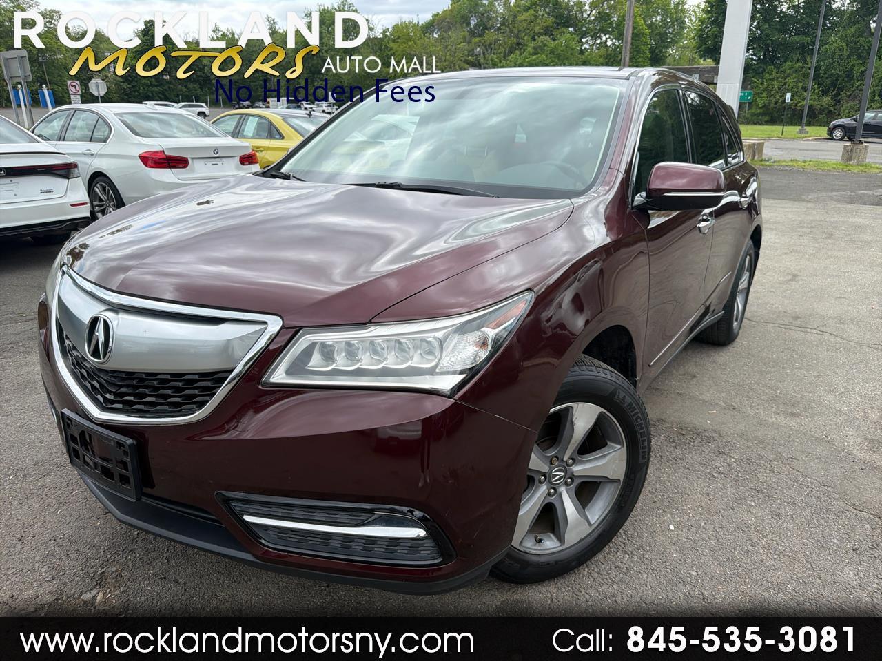 Acura MDX SH-AWD 4dr 2016