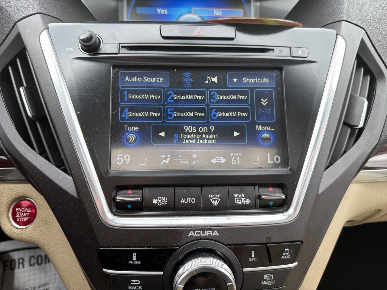 Acura MDX SH-AWD 4dr 2016
