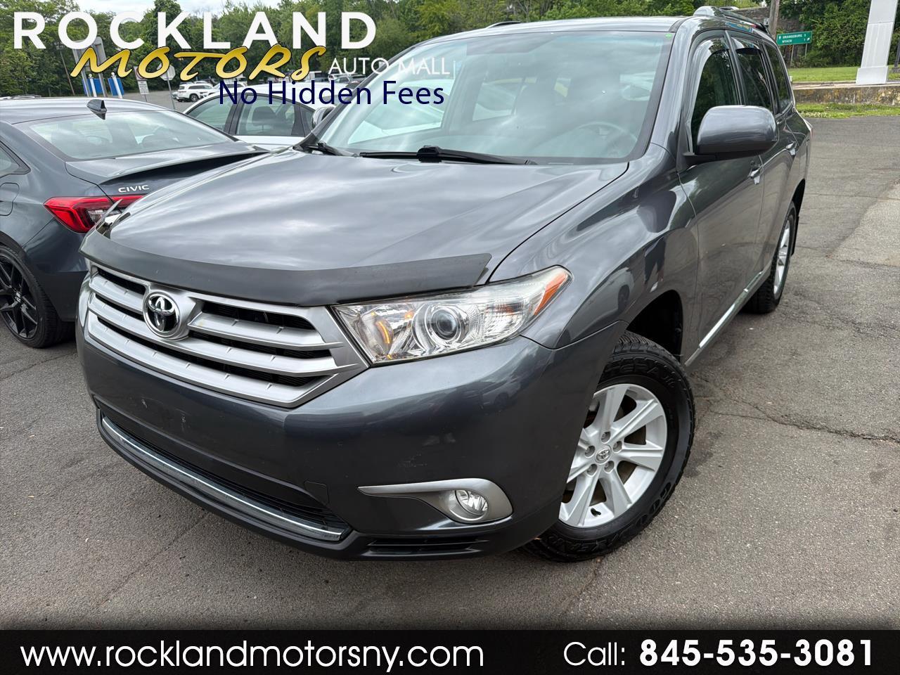 Toyota Highlander 4WD 4dr V6 (Natl) 2012