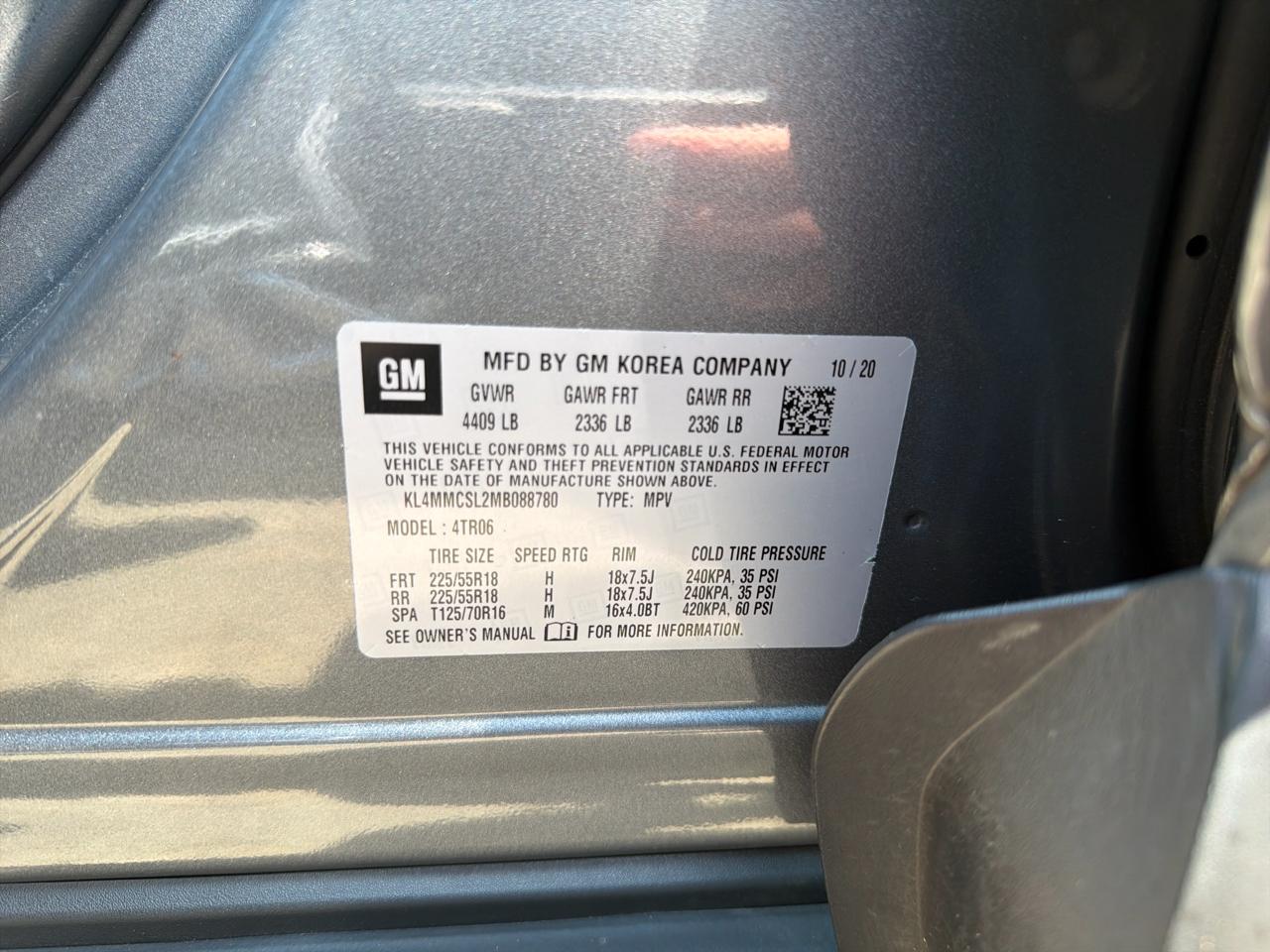 Buick Encore GX AWD 4dr Preferred 2021