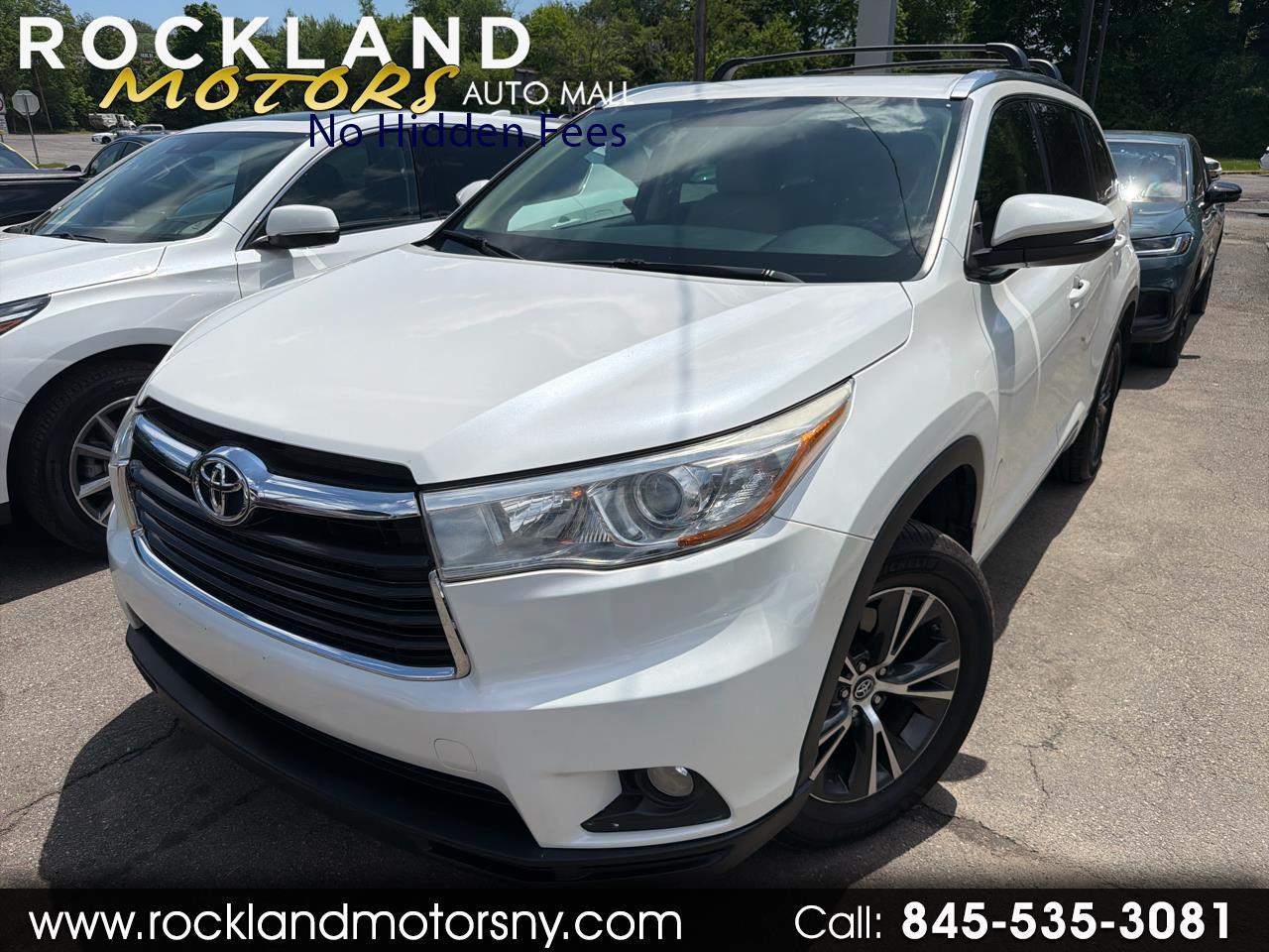 Toyota Highlander AWD 4dr V6 XLE (Natl) 2016