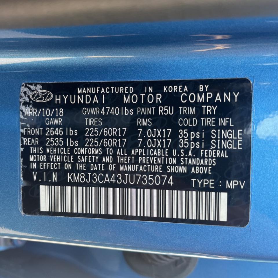 Hyundai Tucson SEL AWD 2018