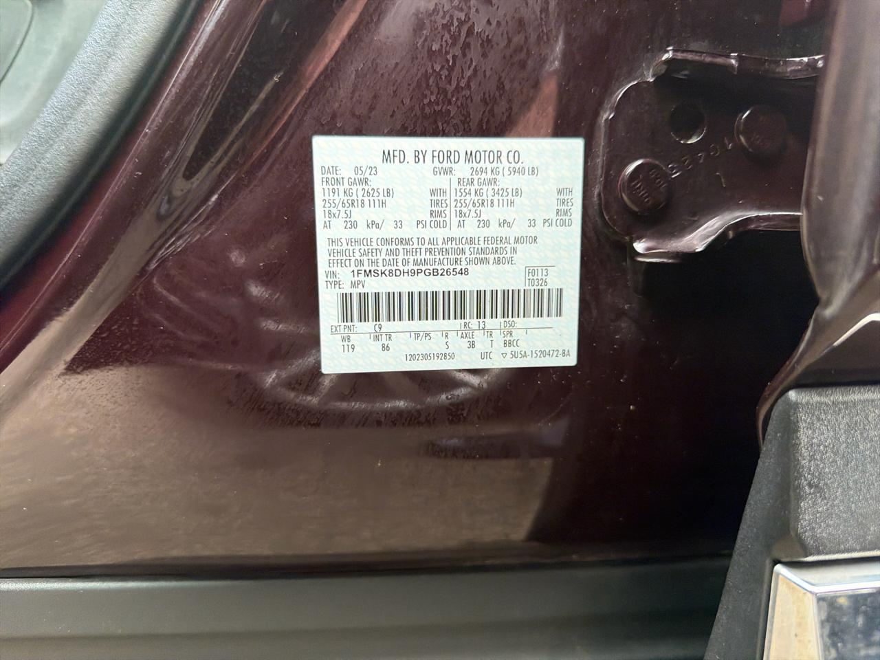 Ford Explorer XLT 2023