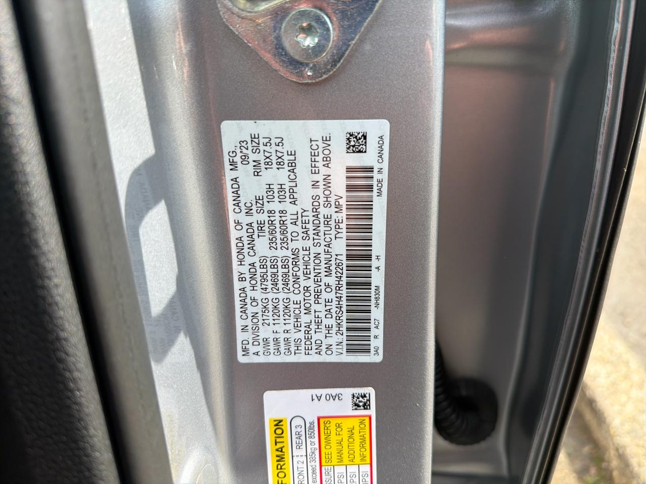 Honda CR-V EX AWD 2024