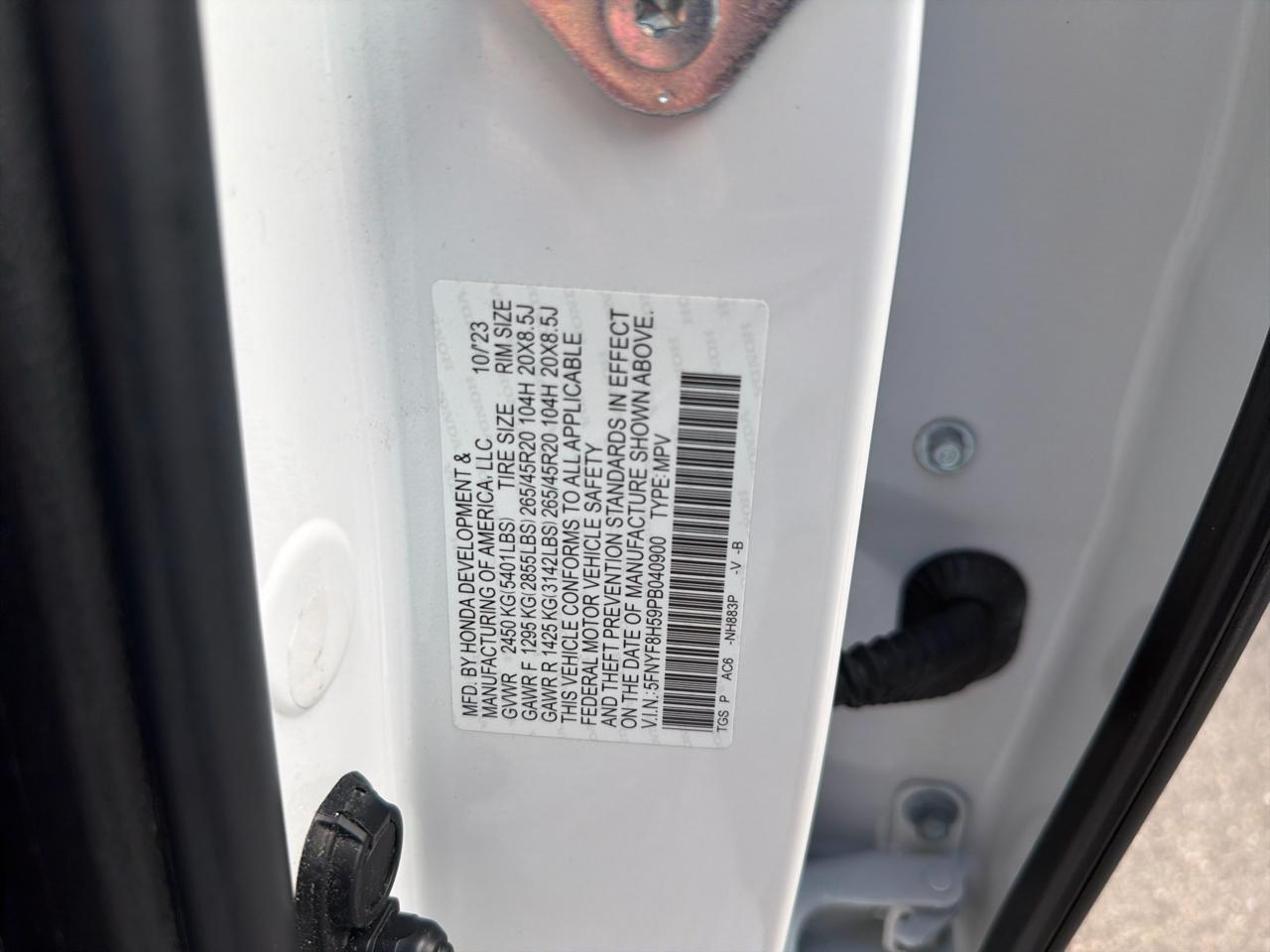 Honda Passport EX-L AWD 2023