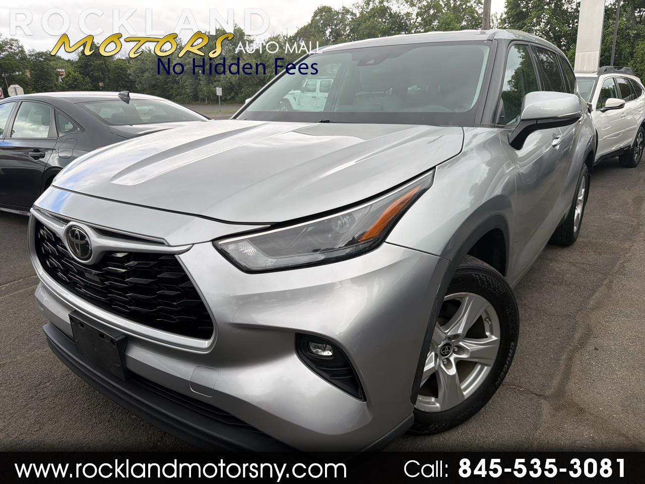 Toyota Highlander LE AWD (Natl) 2022