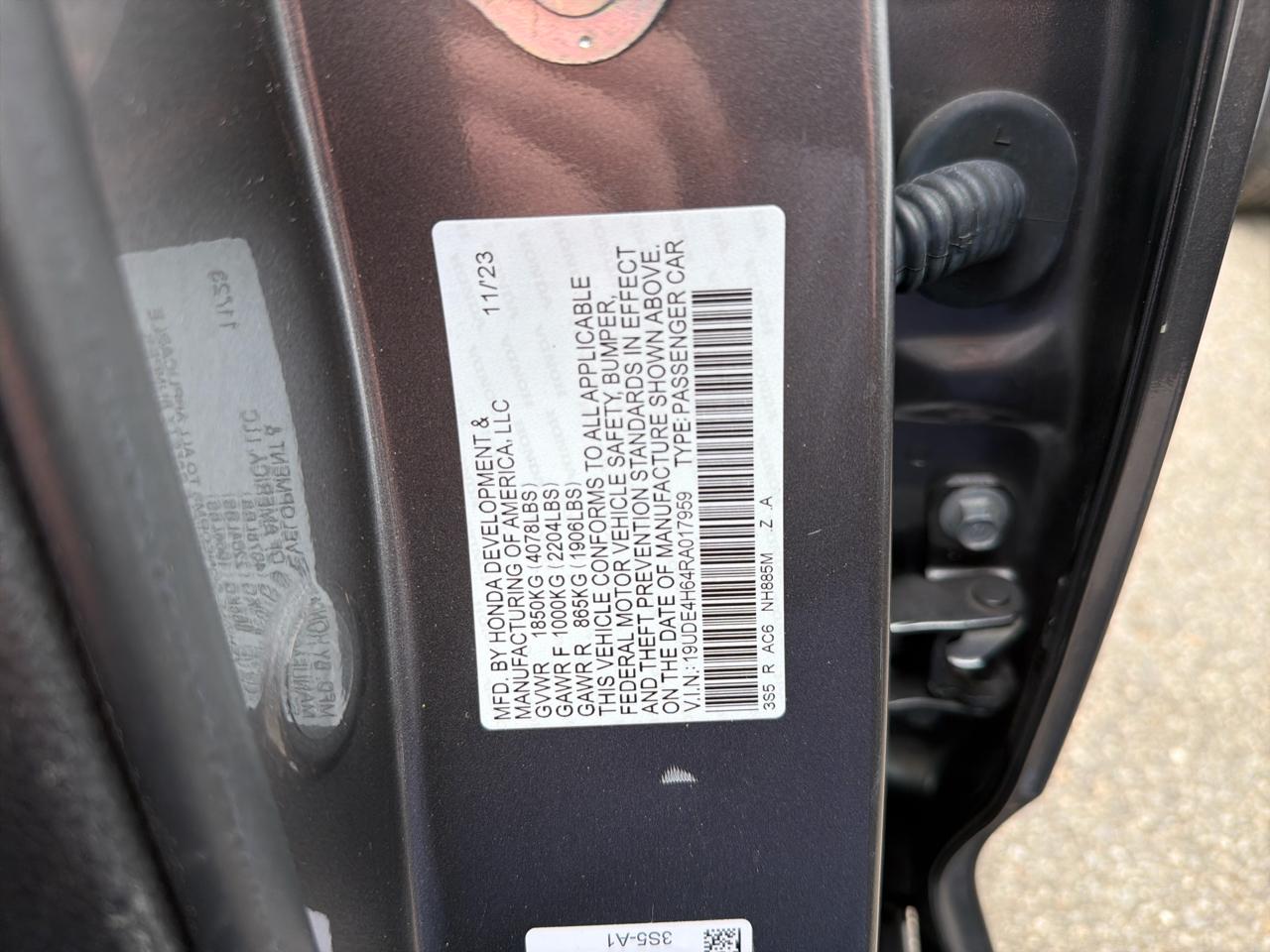 Acura Integra CVT w/A-Spec Technology Package 2024