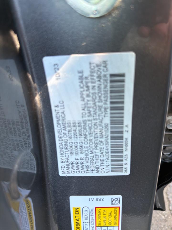 Acura Integra CVT w/A-Spec Package 2024