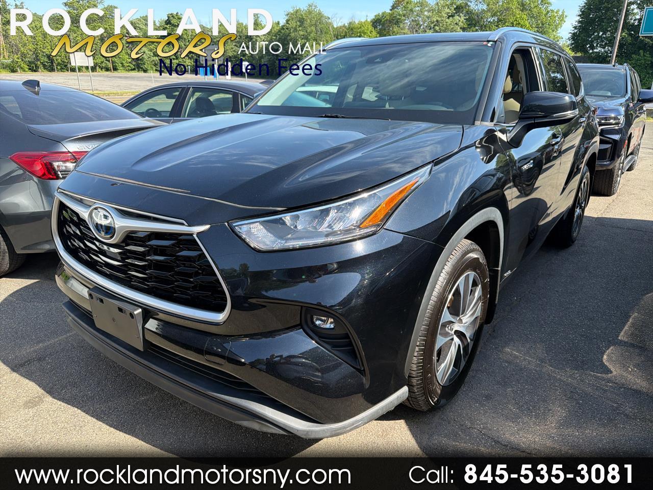 Toyota Highlander Hybrid XLE AWD (Natl) 2020