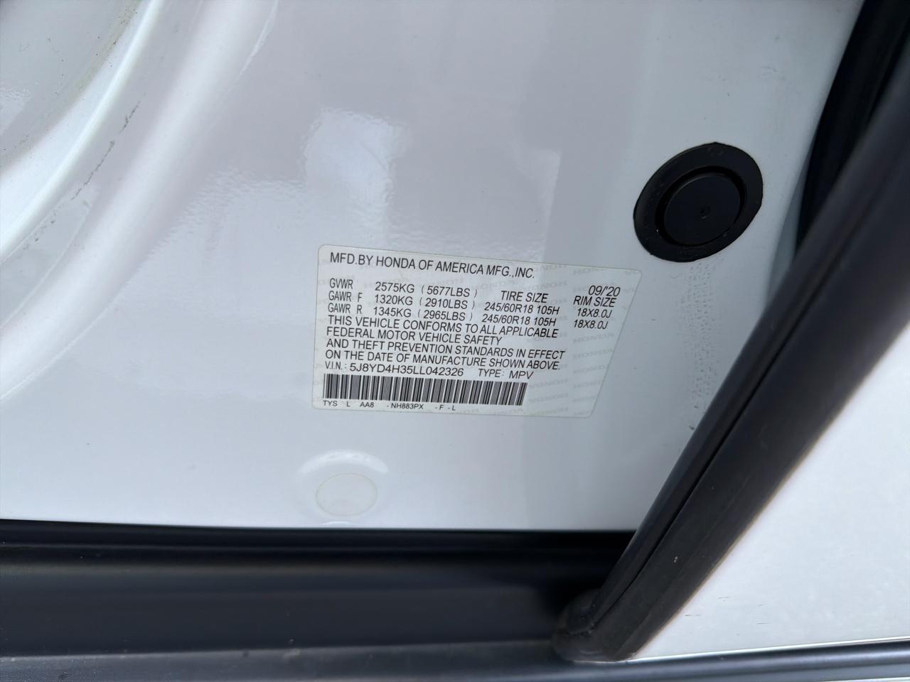Acura MDX SH-AWD 7-Passenger 2020
