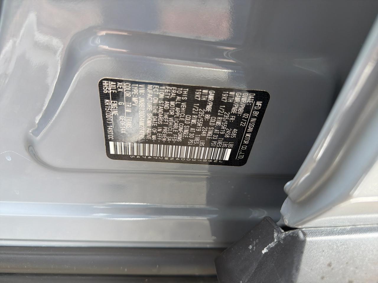 Nissan Rogue AWD Platinum 2022