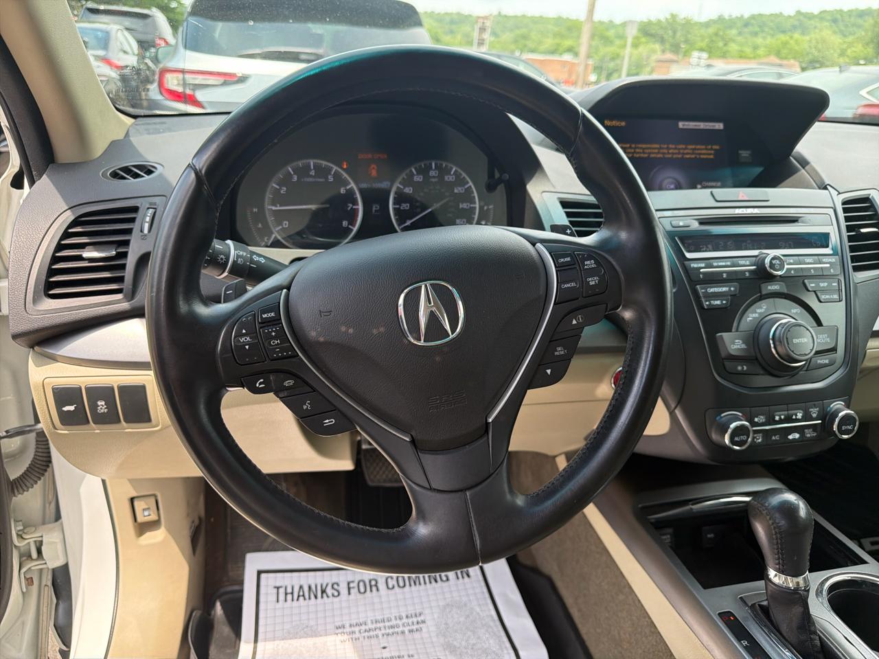 Acura RDX AWD 4dr Tech Pkg 2015