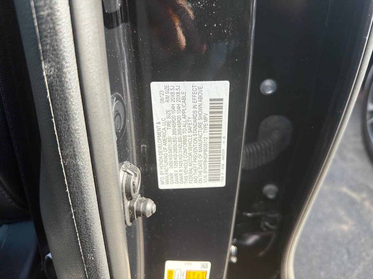 Honda Passport EX-L AWD 2023