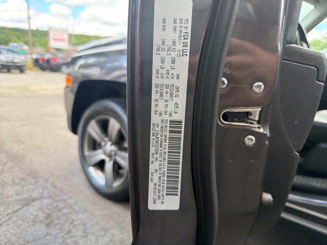 Jeep Patriot 4WD 4dr High Altitude Edition 2015