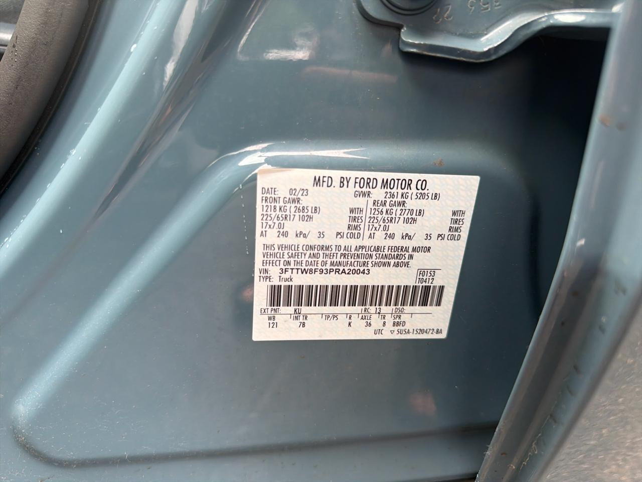 Ford Maverick Lariat AWD SuperCrew 2023
