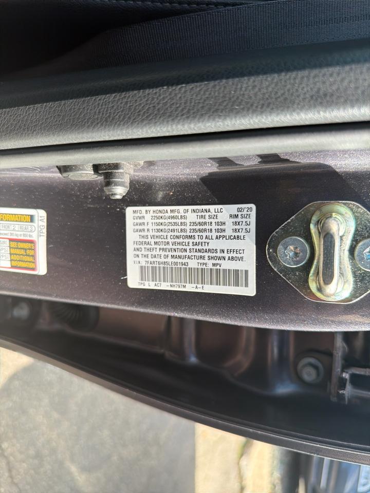 Honda CR-V Hybrid EX-L AWD 2020
