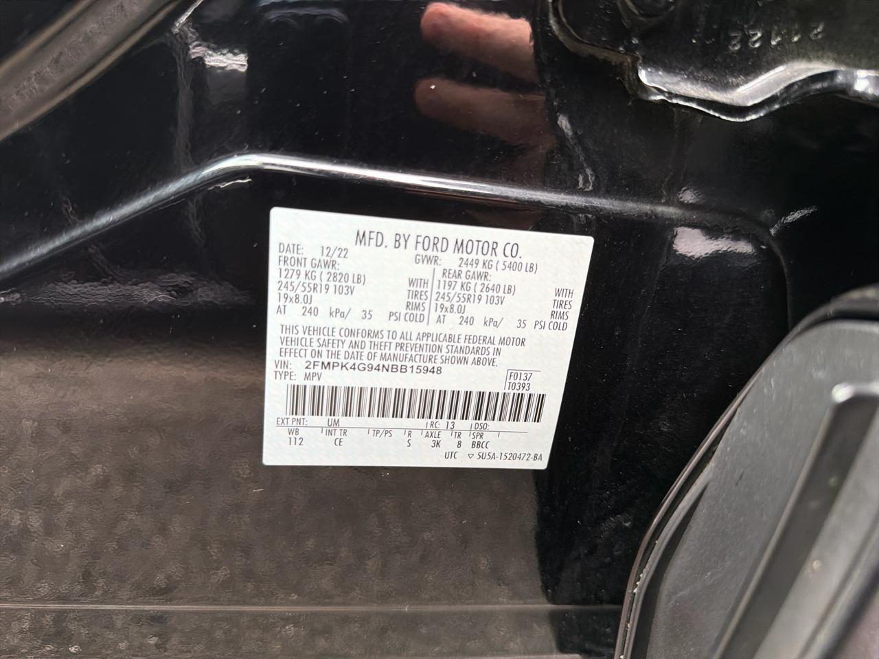 Ford Edge SE AWD 2022