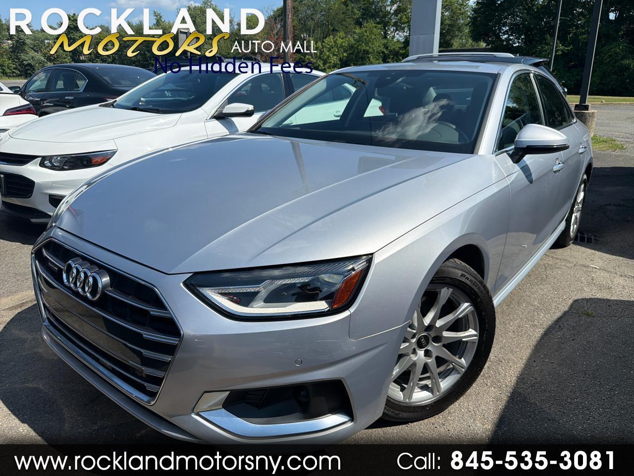 Audi A4 Sedan Premium 40 TFSI quattro 2022