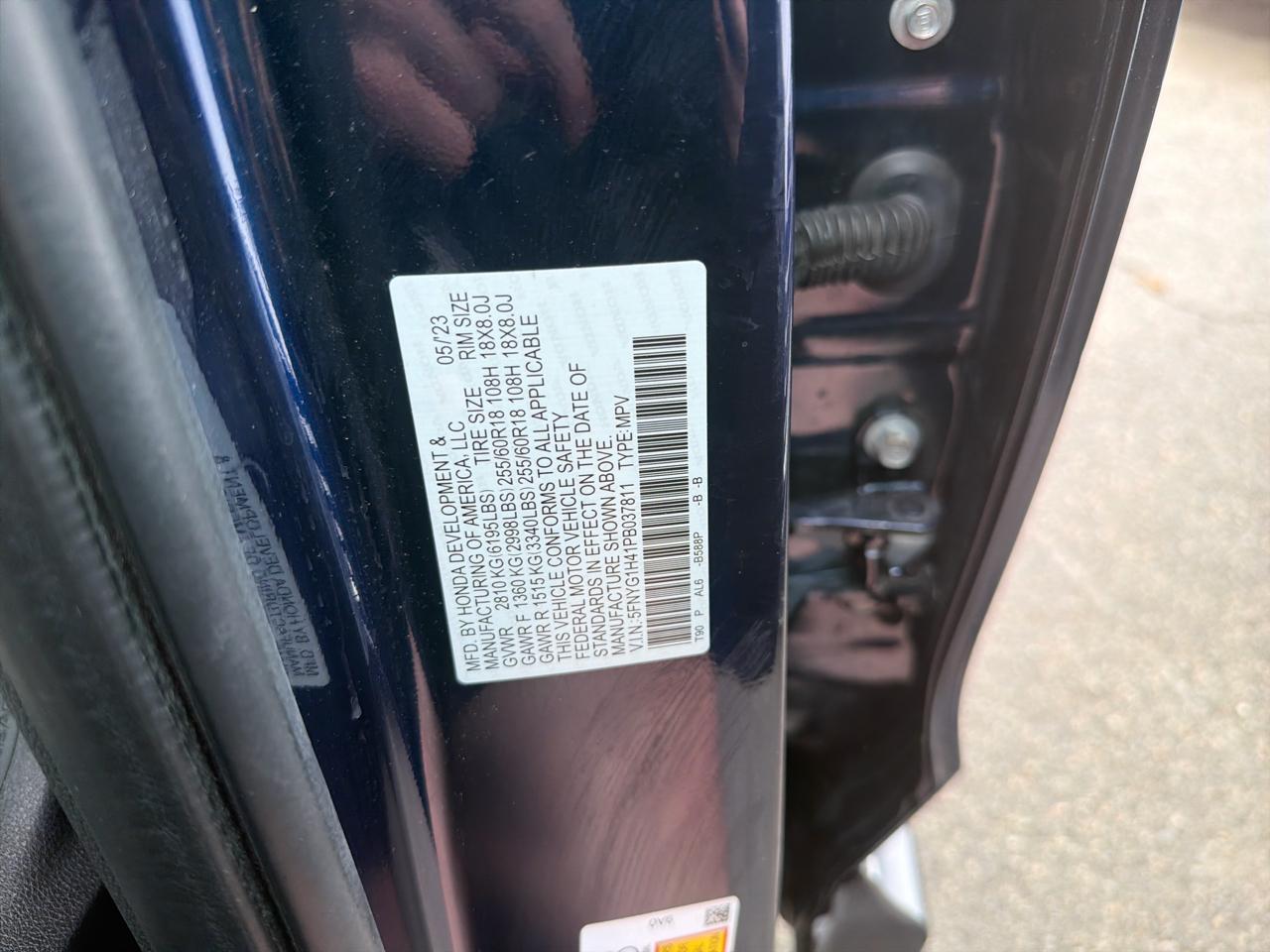 Honda Pilot EX-L 8 Passenger AWD 2023