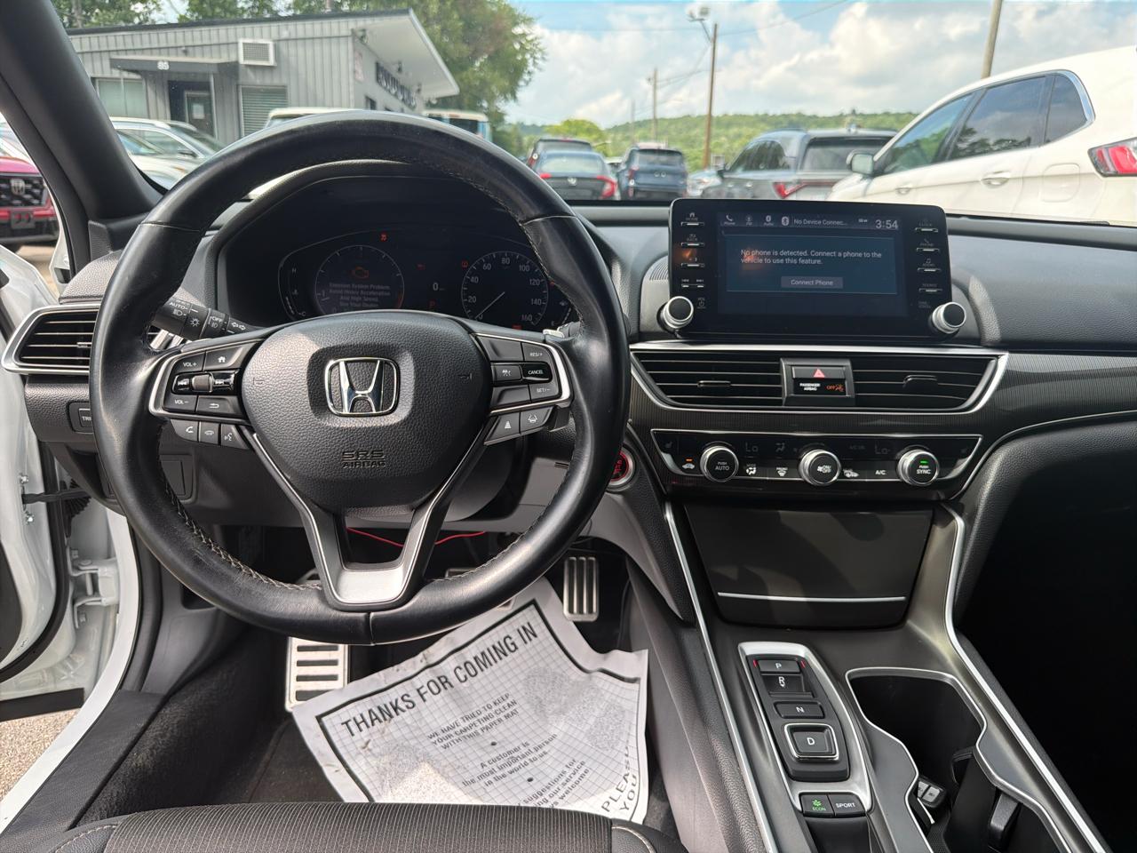 Honda Accord Sedan Sport 2.0T Auto 2021