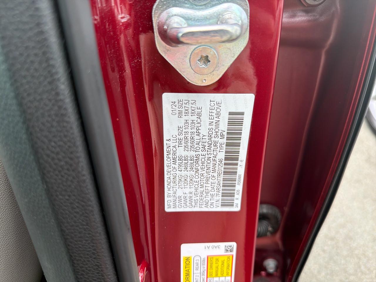 Honda CR-V EX-L AWD 2024