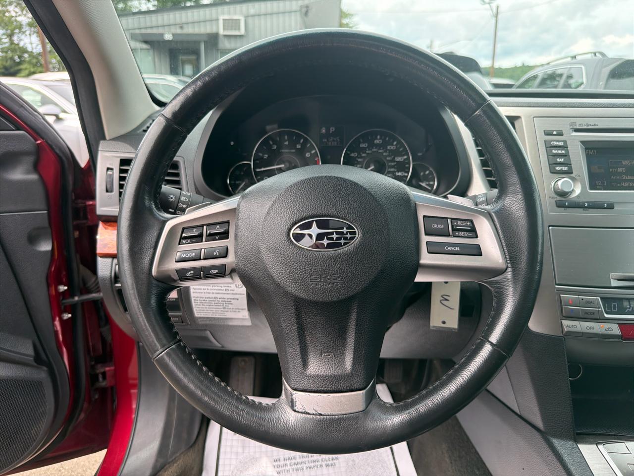 Subaru Outback 4dr Wgn H4 Auto 2.5i Limited 2012